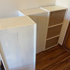 カラーボックス×3個の画像