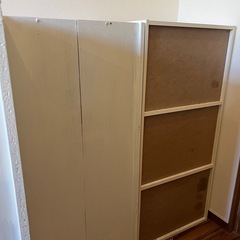 カラーボックス×3個の画像