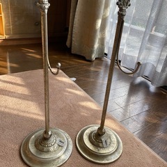 【決まりました】新品　アンティーク加工　帽子掛けの画像
