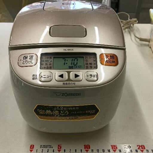 0209-211 象印　炊飯器　NL-BB05型