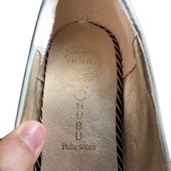 ホワイトレースシューズ 23㎝　ウェディングの画像