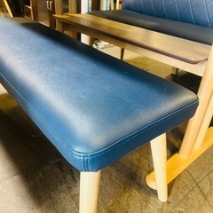 《売約済》【武蔵小山店】 フランフラン　francfranc ダイニングセット　ピオニ　ダイニングテーブル　ダイニングチェア　ダイニングベンチ　ベンチダイニング　ダイニング3点セット　ダイニング３点セット 【13万円】の画像