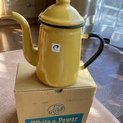 【新品】　野田琺瑯　コーヒーポット