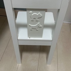 IKEAイケア KRITTER 子供用 テーブル・椅子セット& Wonderworld おままごとキッチン本体の画像