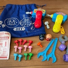 【受け渡し決定】アンパンマン  だだんだん ねじねじ  くみたてDIY の画像