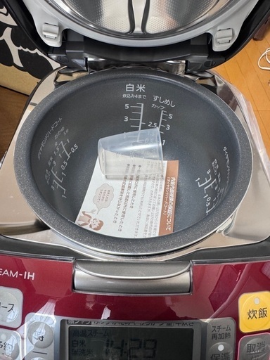 FU2154】☆TE 炊飯器 ヒタチ RZ-TS104M 2022 家電 キッチン 堺市 深井