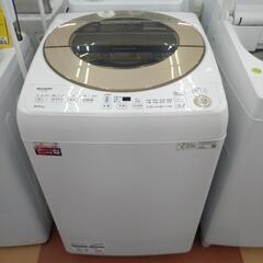 ★ジモティー割引有★ SHARP 9.0kg全自動洗濯機 ES-GV9E 2021年製 中古品 