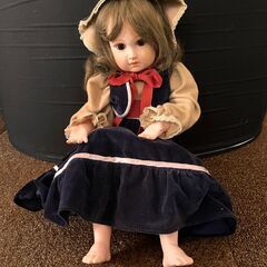アンティークドール２体の画像