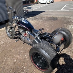 トライク　250cc  ワンオフ製作の画像