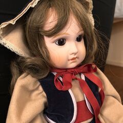 アンティークドール２体の画像