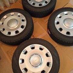 FIAT500用　スタッドレスタイヤ4本セット