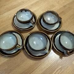 コーヒーカップ5客セット未使用品箱無し