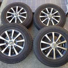 スタッドレス+アルミ4本セット 145/80R12