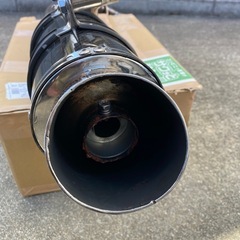 Amazon | ヤマハ マジェスティ125 5CA用 カスタムマフラー サイレンサー カーボン 黒 オールステンレス フルエキ フルマフラー 外装  排気 バイク オートバイ | フルエキゾースト | 車＆バイク