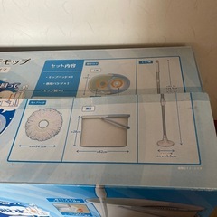 回転モップ　手回しタイプの画像