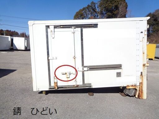 ♪八街A区SM149♪物置♪コンテナ♪左右ドア付♪アルミ箱♪