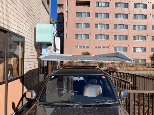 昇降式 駐車場 エレベーター 倉庫 リフター 　最大荷重2t　三相200V動作良好新立川航空機 単純昇降二段式