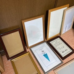 額縁　あげますの画像
