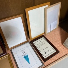 額縁　あげますの画像