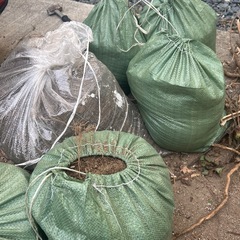 庭土　土嚢袋　災害用にもの画像