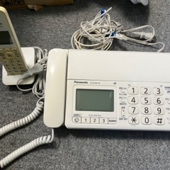 ファックス付き固定電話（子機、ケーブル付）