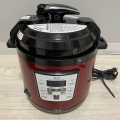 【譲渡先決定】電気圧力鍋 D&S STL-EC30R 19年製の画像