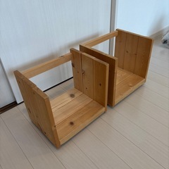 キャスター付きオリジナルマガジンラック