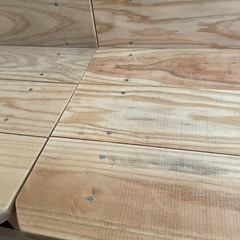 【お譲り先決定
】子供用　手作り椅子　の画像