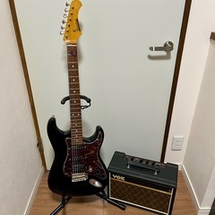 【動作確認済み】エレキギター、VOXアンプセット
