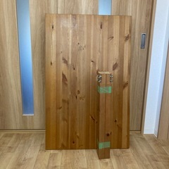 IKEA ダイニングテーブル　4人掛け　木製　組み立ての画像