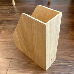 無印良品　木製スタンドファイルボックス　Ａ４