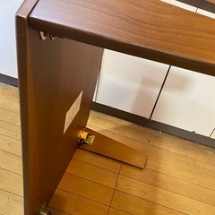 アイリス　オーヤマ　折りたたみテーブルの画像