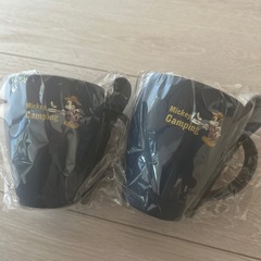 ミッキー キャンピング マグカップ 2個セット