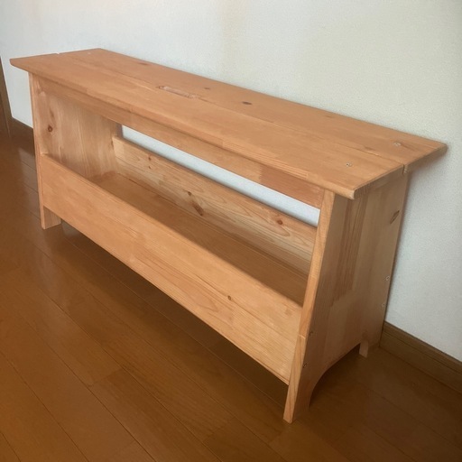 ★IKEA 収納付き木製ベンチ（美品）