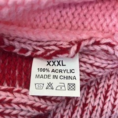 犬 服 大型犬用セーター 3XL 犬用服 犬用セーター ニット チェック柄の画像