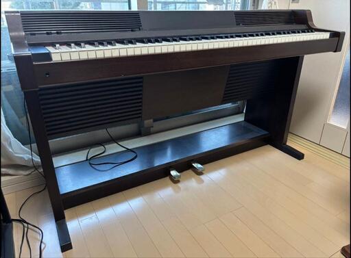 中古　電子ピアノ　ローランド　アンティーク調椅子付き