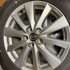 純正アルミ、スタッドレスタイヤセットの画像