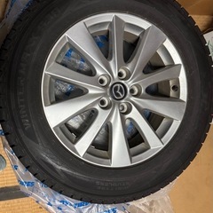 純正アルミ、スタッドレスタイヤセットの画像