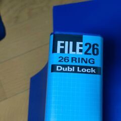 26穴 バインダー ファイル ２つセットの画像