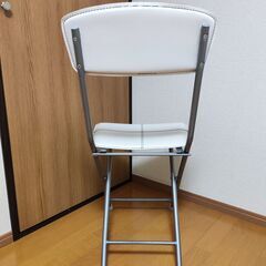 折りたたみチェア (ラパーマ ホワイト)の画像