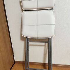 折りたたみチェア (ラパーマ ホワイト)の画像