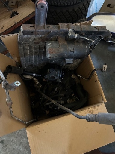 AE86 エアコン、パワステ一式