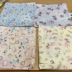 訳あり品　デザインペーパー　おりがみ（アリス柄）