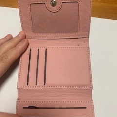 *黒のハート折りたたみ財布＊の画像