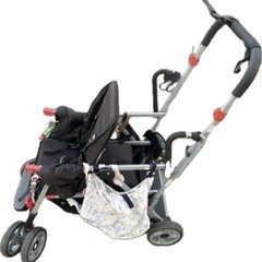 【9/4値下げ】Joovy　2人乗りベビーカーの画像