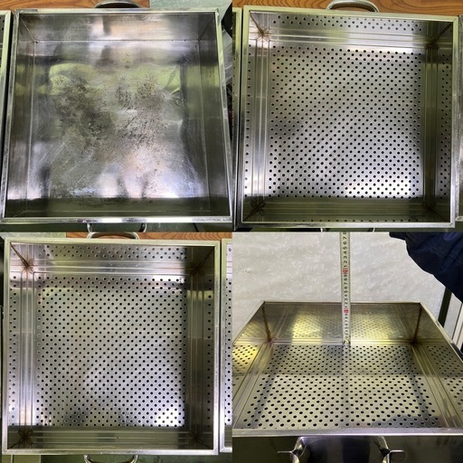 ステンレス製三段蒸し器