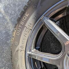 155／65R14 スタッドレスタイヤ4本セットの画像