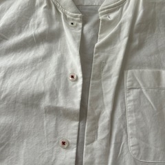【取引決定しました】ZARA men メンズ　白シャツ　羽織の画像