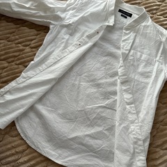 【取引決定しました】ZARA men メンズ　白シャツ　羽織の画像