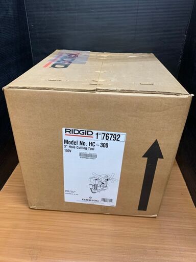 【引取限定】RIDGID リジッド HC-300 ホールカッター パイプ穴あけ機 ホールソー 電動工具 【未開封】